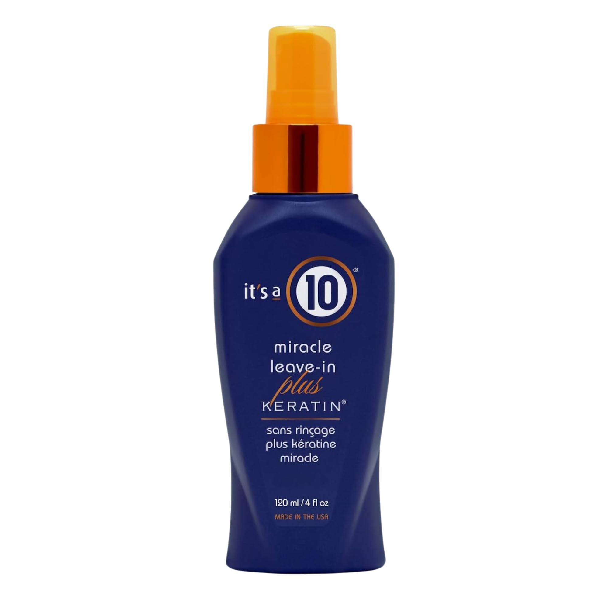 It's a 10 Miracle Leave-In Keratin Conditioner 4oz Pack of 2 - Frizz Control & Hair Repair